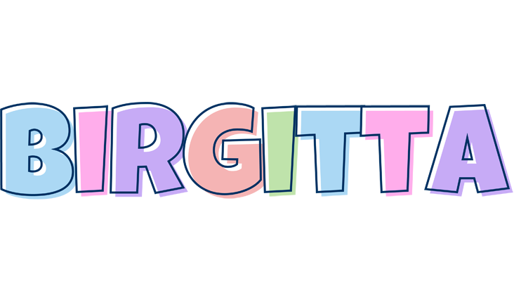 Birgitta pastel logo