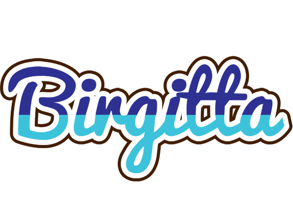 Birgitta raining logo
