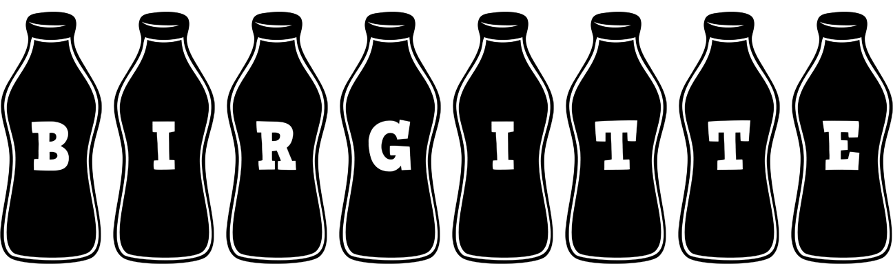 Birgitte bottle logo