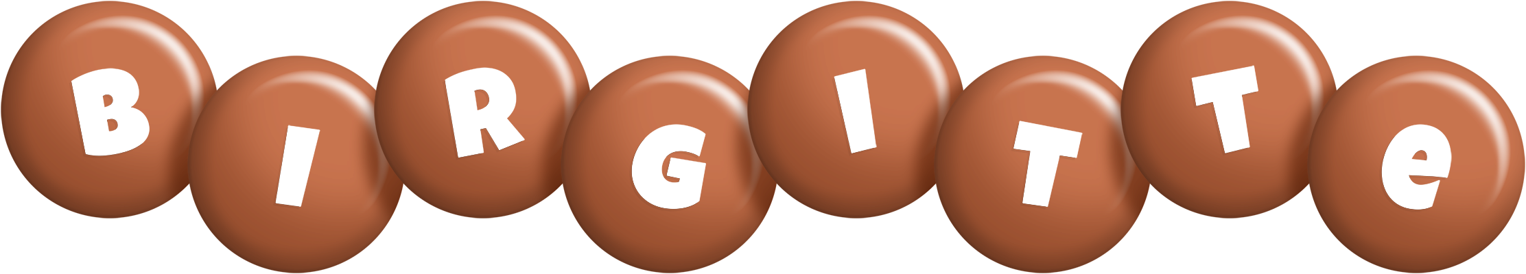 Birgitte candy-brown logo