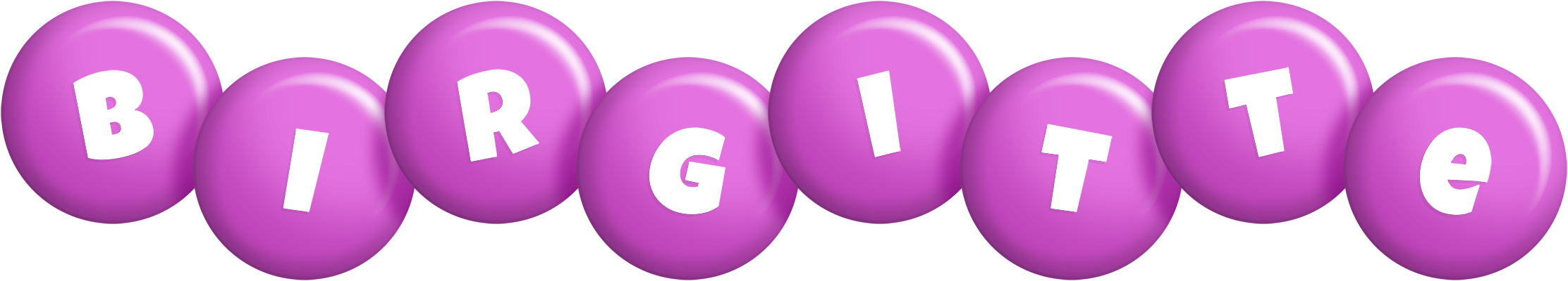 Birgitte candy-purple logo