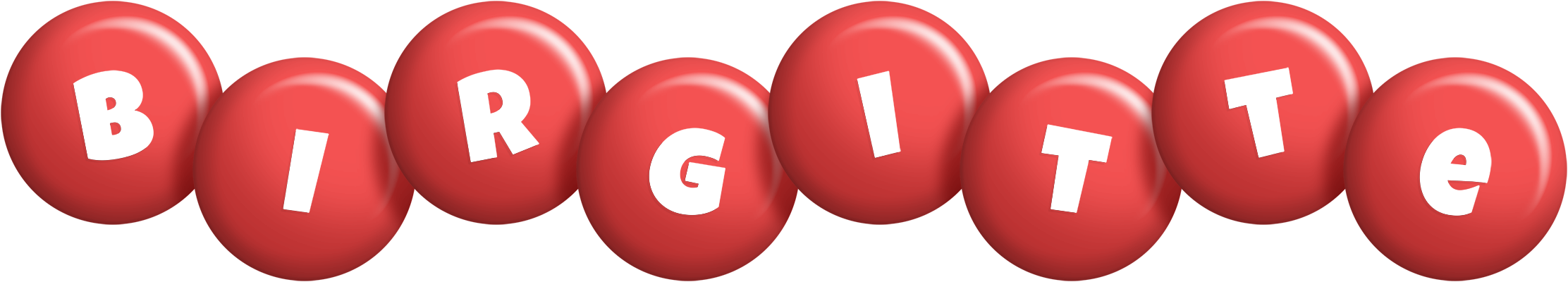Birgitte candy-red logo