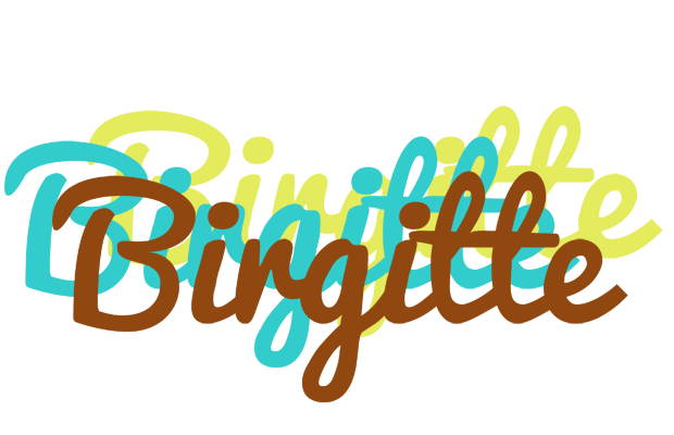 Birgitte cupcake logo