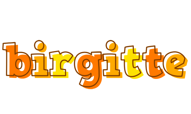 Birgitte desert logo