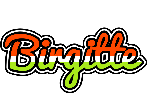 Birgitte exotic logo