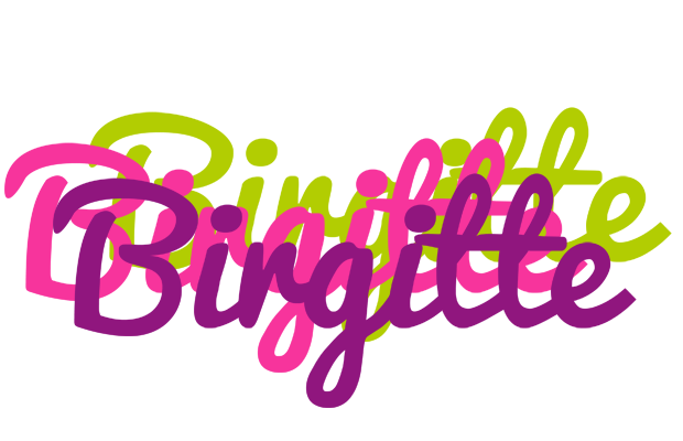 Birgitte flowers logo