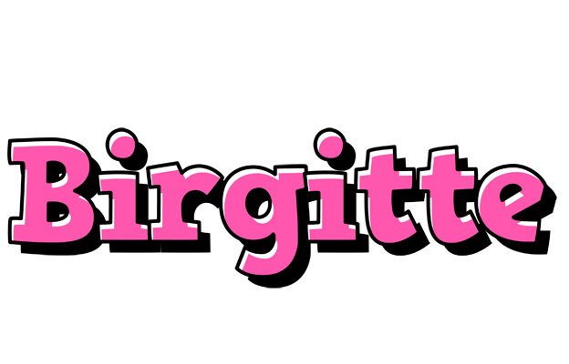Birgitte girlish logo