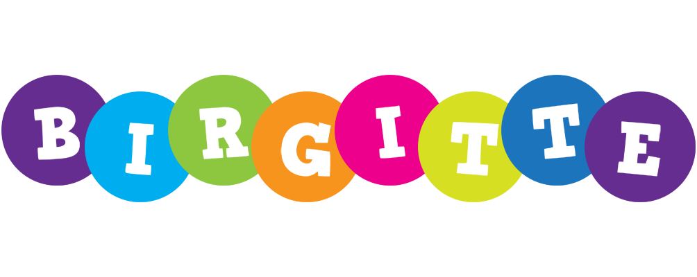 Birgitte happy logo