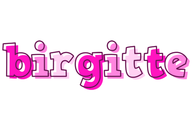 Birgitte hello logo