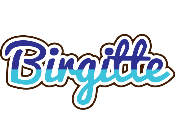 Birgitte raining logo
