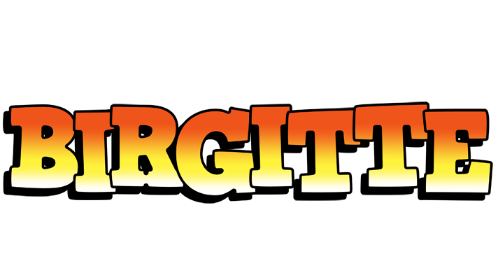 Birgitte sunset logo