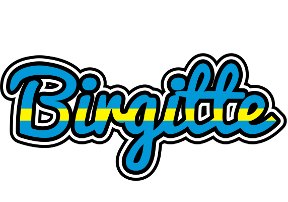 Birgitte sweden logo