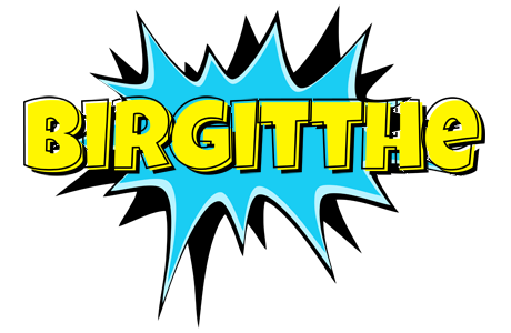 Birgitthe amazing logo