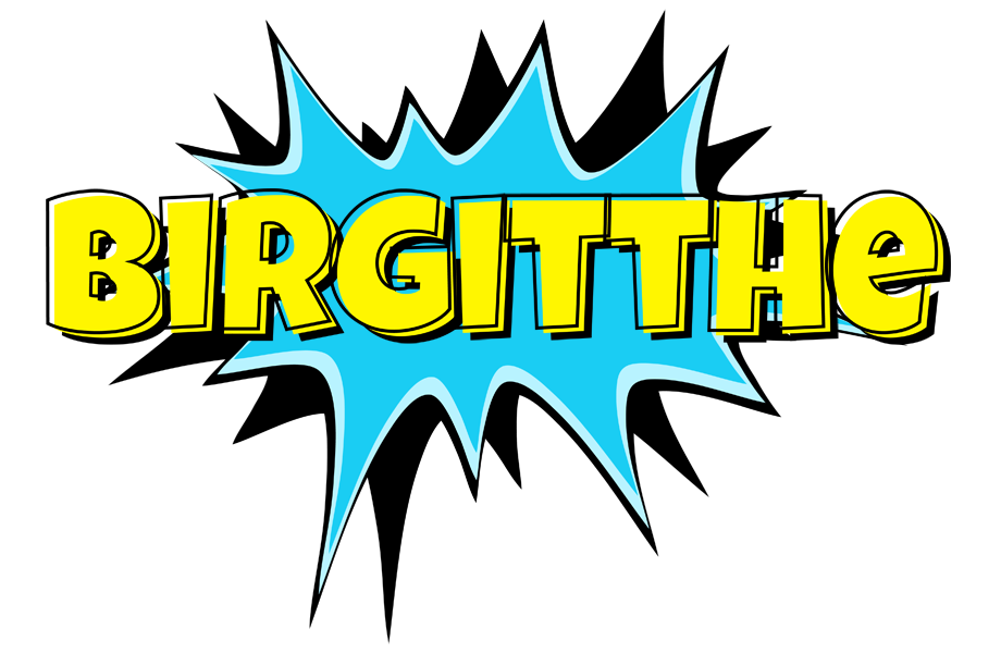 Birgitthe amazing logo