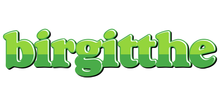 Birgitthe apple logo