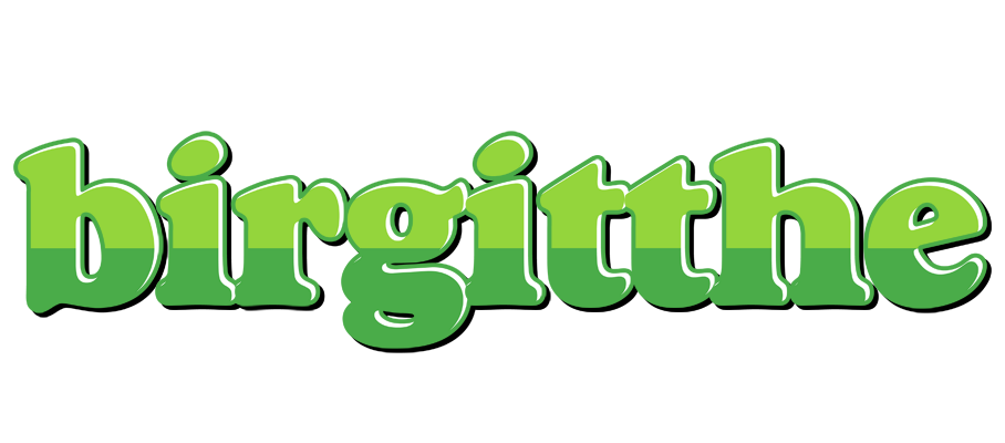 Birgitthe apple logo