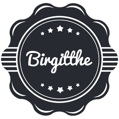 Birgitthe badge logo