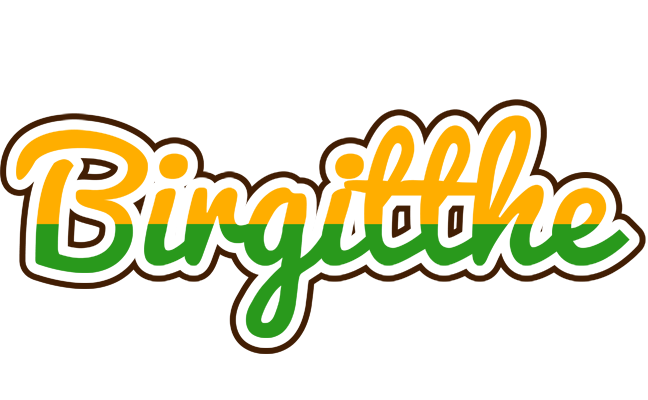 Birgitthe banana logo
