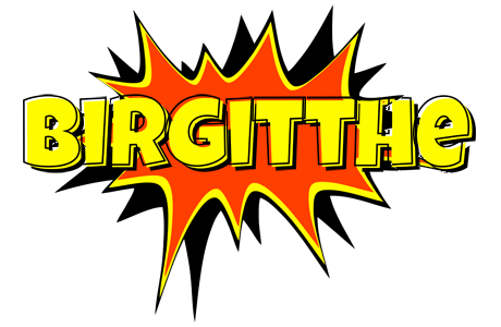 Birgitthe bazinga logo