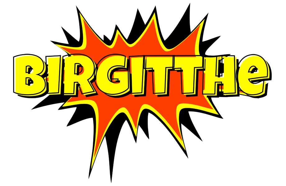 Birgitthe bazinga logo