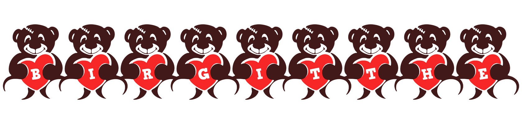 Birgitthe bear logo