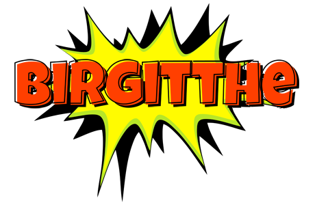 Birgitthe bigfoot logo