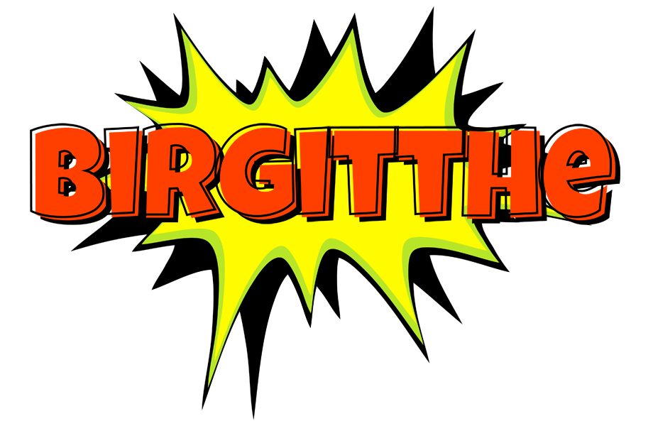 Birgitthe bigfoot logo