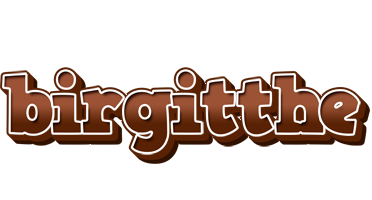 Birgitthe brownie logo