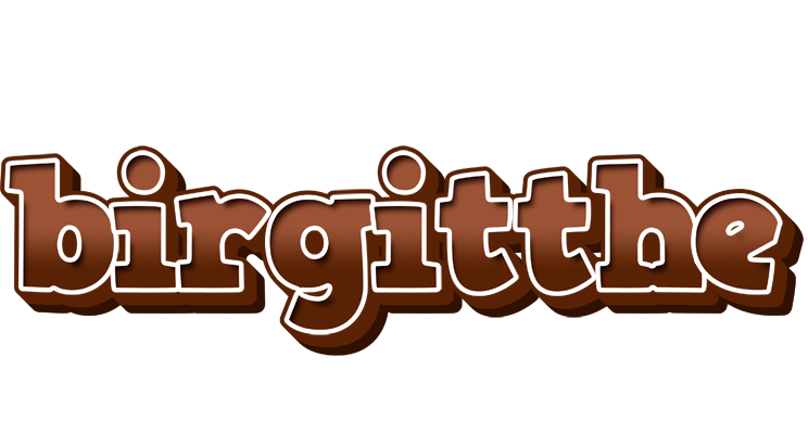 Birgitthe brownie logo