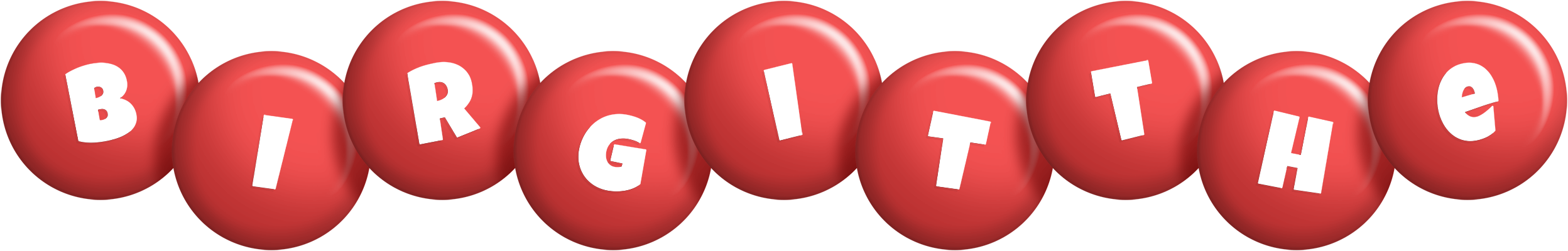 Birgitthe candy-red logo