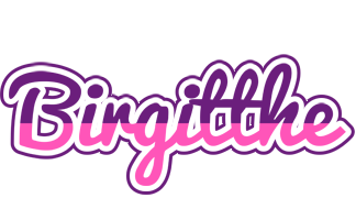 Birgitthe cheerful logo