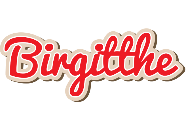 Birgitthe chocolate logo