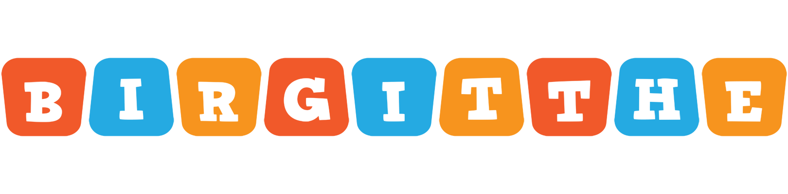 Birgitthe comics logo