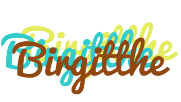 Birgitthe cupcake logo