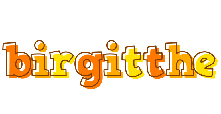 Birgitthe desert logo