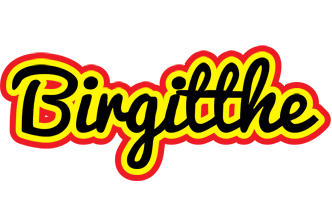 Birgitthe flaming logo