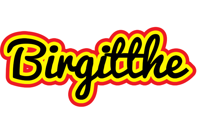 Birgitthe flaming logo