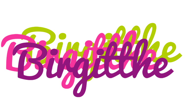 Birgitthe flowers logo