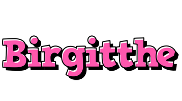 Birgitthe girlish logo