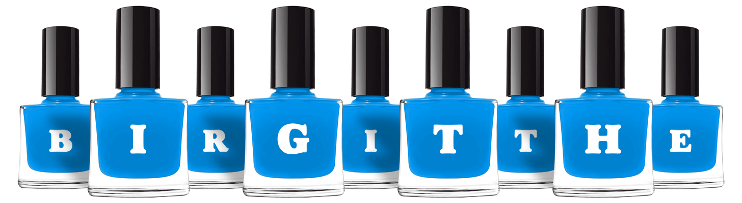 Birgitthe glossy logo