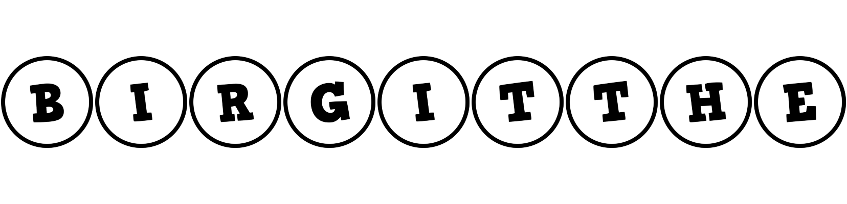 Birgitthe handy logo