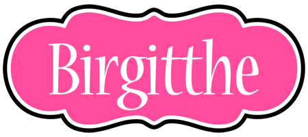 Birgitthe invitation logo