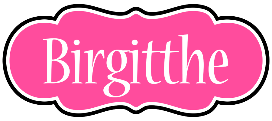 Birgitthe invitation logo