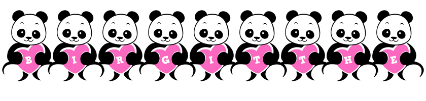 Birgitthe love-panda logo