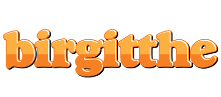 Birgitthe orange logo