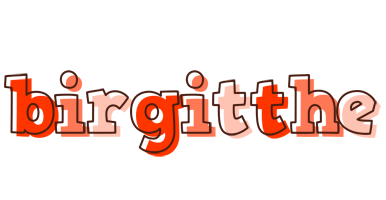 Birgitthe paint logo