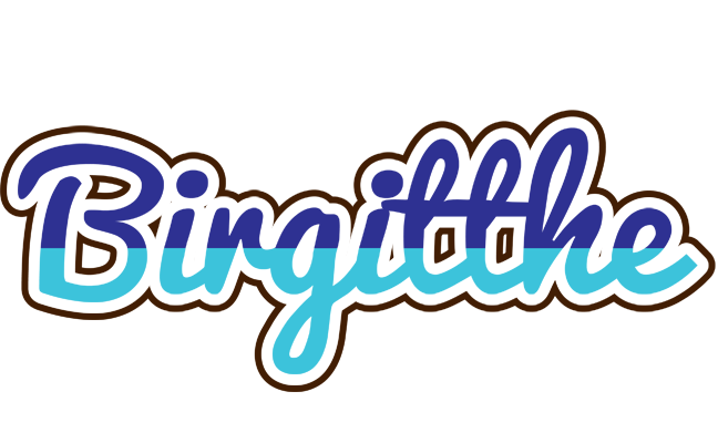 Birgitthe raining logo