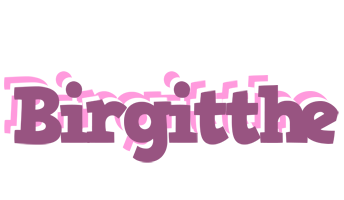 Birgitthe relaxing logo