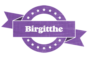 Birgitthe royal logo