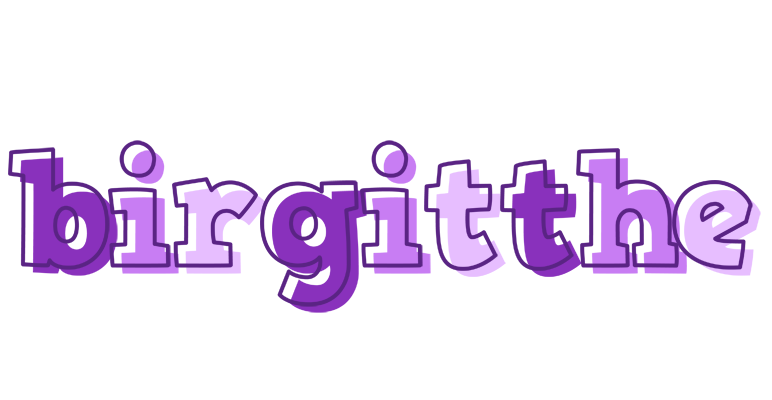 Birgitthe sensual logo